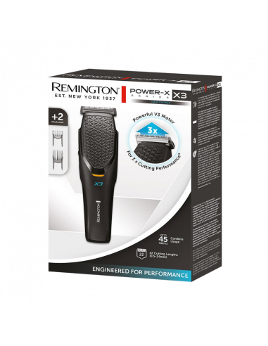 Aparat de tuns Remington Power X Series X3 HC3000, Negru