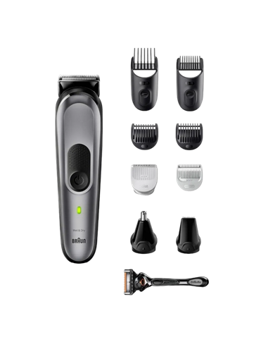 Trimmer pentru bărbați Braun MGK7420, Gri