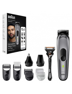 Мужской Триммер Braun MGK7420, Серый 2