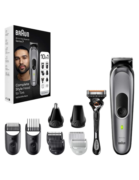 Мужской Триммер Braun MGK7420, Серый Мужской Триммер Braun MGK7420, Серый
