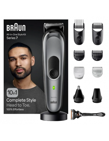 Мужской Триммер Braun MGK7420, Серый