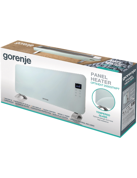 Конвектор Gorenje 2000GTWPT, 2000Вт, Белый