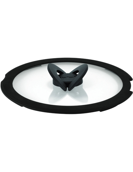 Крышка Tefal L9846653, 26см, Чёрный