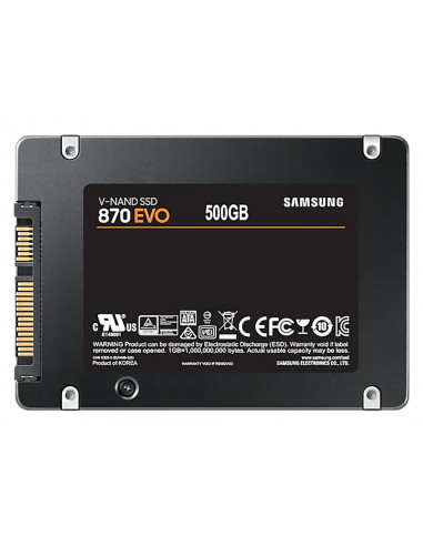 Unitate SSD Samsung 870 EVO MZ-77E500, 500GB, MZ-77E500B/KR