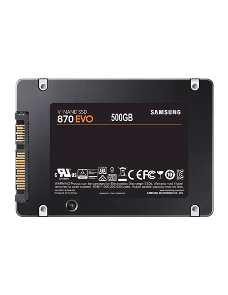Unitate SSD Samsung 870 EVO MZ-77E500, 500GB, MZ-77E500B/KR