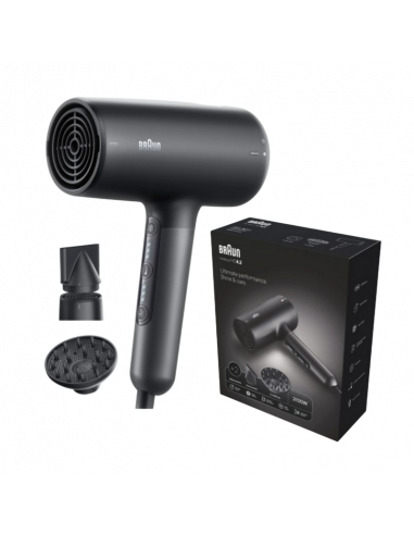 Uscător de păr Braun AD4.2, 2100W, Negru