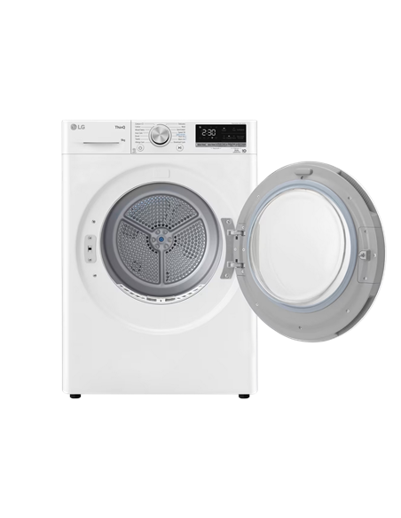 Uscător de rufe LG RH90V5AV6N, 9kg, Alb