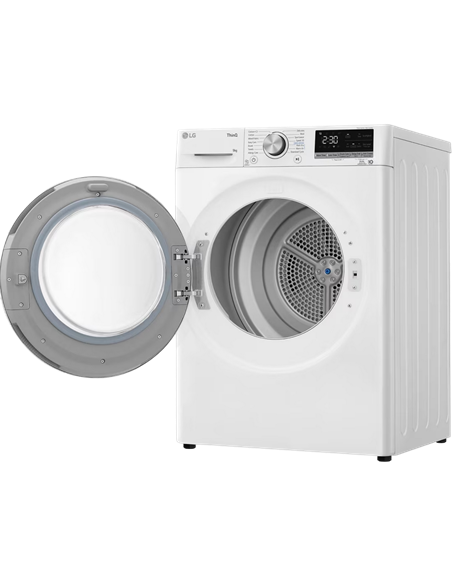 Uscător de rufe LG RH90V5AV6N, 9kg, Alb