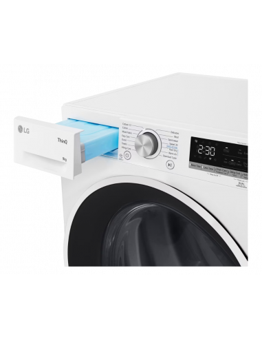 Uscător de rufe LG RH90V5AV6N, 9kg, Alb
