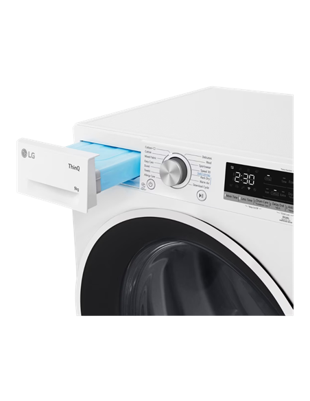 Uscător de rufe LG RH90V5AV6N, 9kg, Alb