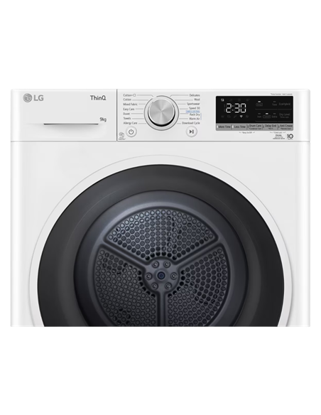 Сушильная машина LG RH90V5AV6N, 9кг, Белый