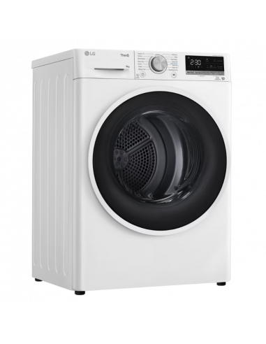 Uscător de rufe LG RH90V5AV6N, 9kg, Alb