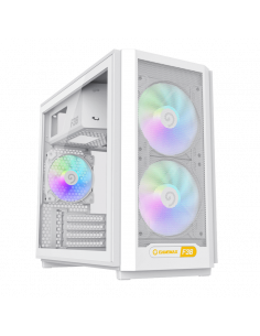 Carcasă PC Gamemax F36 WH, Mini-Tower, Fără PSU, Alb 2