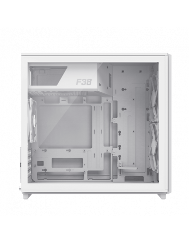 Carcasă PC Gamemax F36 WH, Mini-Tower, Fără PSU, Alb