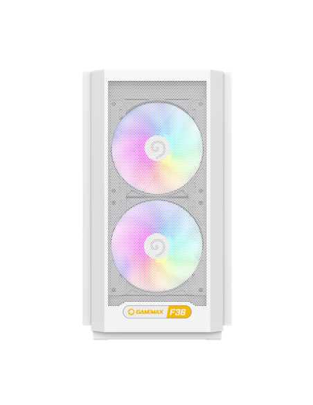 Carcasă PC Gamemax F36 WH, Mini-Tower, Fără PSU, Alb
