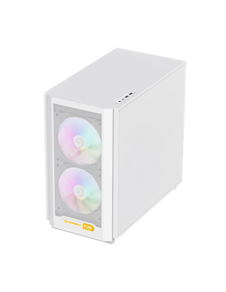 Carcasă PC Gamemax F36 WH, Mini-Tower, Fără PSU, Alb