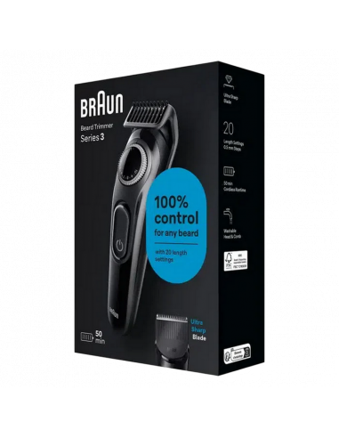 Мужской Триммер Braun BT3400, Серый