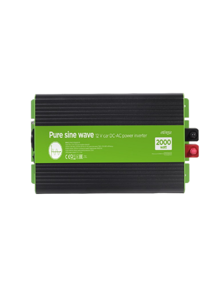 Invertor Auto Energenie EG-PWC-PS2000-01, 2000W, Multicolor