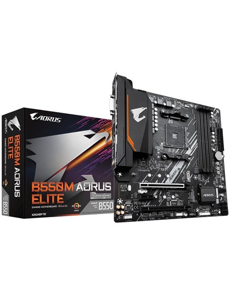 Материнская плата Gigabyte B550M AORUS ELITE, AM4, AMD B550, Micro-ATX