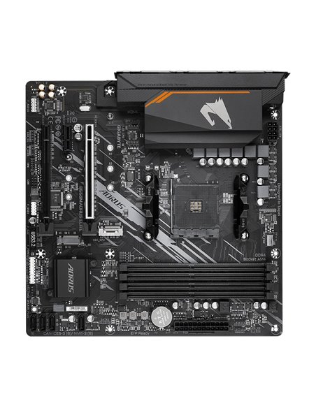 Placă de bază Gigabyte B550M AORUS ELITE, AM4, AMD B550, Micro-ATX
