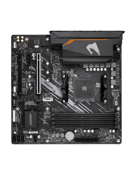 Placă de bază Gigabyte B550M AORUS ELITE, AM4, AMD B550, Micro-ATX