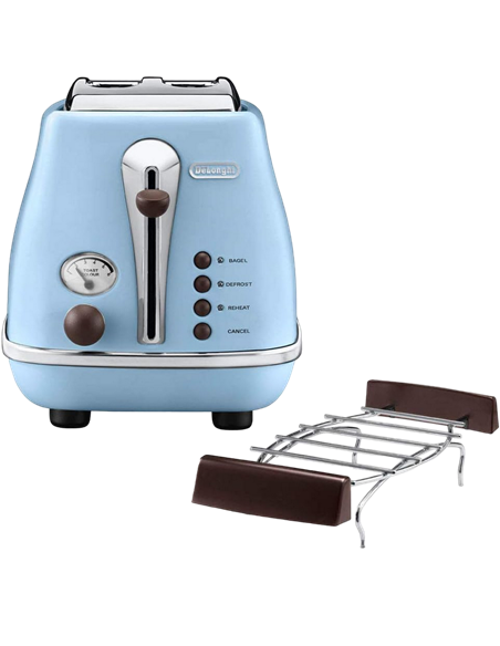 Toaster DeLonghi CTOV 2103 AZ, Albastru deschis