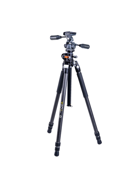 Trepied/Monopod Vanguard VEO3+ 263CP, Cap panoramic cu 3 căi, Negru