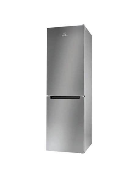 Frigider Indesit LI8 S1E S, Oțel inoxidabil