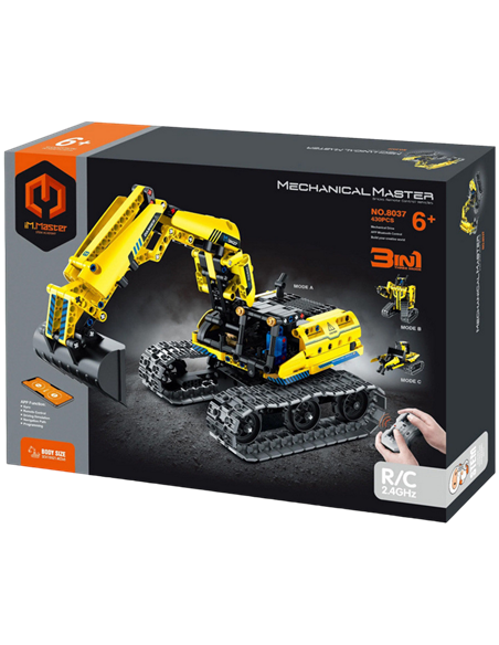 Конструктор с радиоуправлением iM.Master 3in1 Excavator