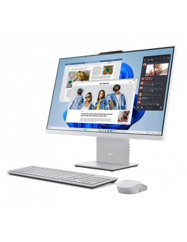 Моноблок Lenovo IdeaCentre AIO 27IRH9, 27", Intel Core i7-13620H, 16Гб/1024Гб, Без ОС, Cloud Grey