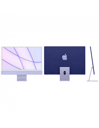 Моноблок Apple iMac A2873, 24", M3 with 8-core CPU and 10-core GPU, 16Гб/1024Гб, macOS Sonoma, Фиолетовый