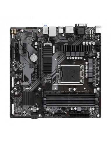 Материнская плата Gigabyte B760M DS3H DDR4, LGA1700, Intel B760, Micro-ATX