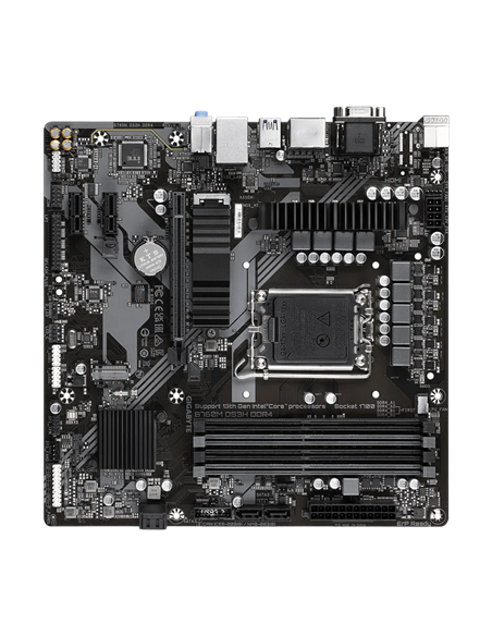 Placă de bază Gigabyte B760M DS3H DDR4, LGA1700, Intel B760, Micro-ATX