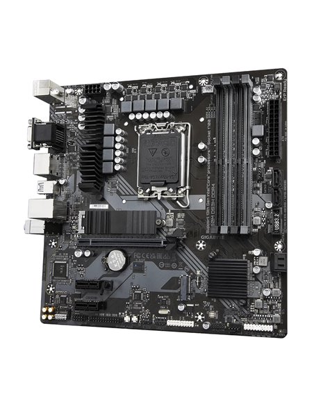 Placă de bază Gigabyte B760M DS3H DDR4, LGA1700, Intel B760, Micro-ATX