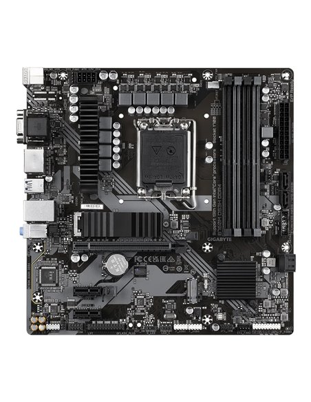 Placă de bază Gigabyte B760M DS3H DDR4, LGA1700, Intel B760, Micro-ATX
