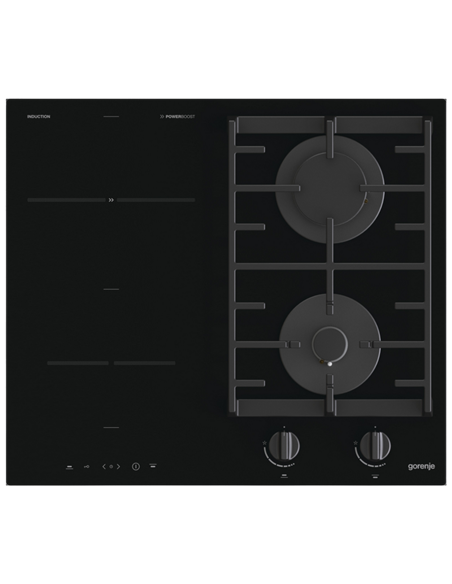 Комбинированная варочная панель Gorenje GCI691BSC, Чёрный