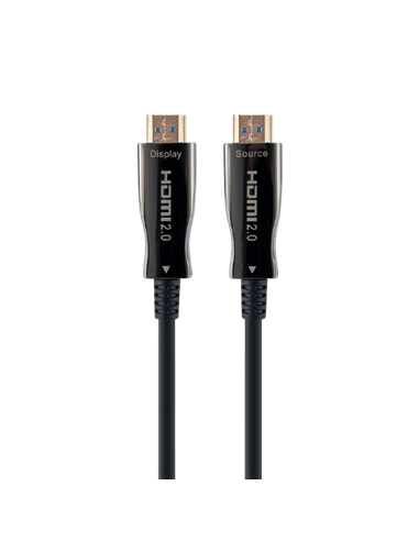 Видеокабель Cablexpert CCBP-HDMI-AOC-20M-02, HDMI (M) - HDMI (M), 20 м, Чёрный