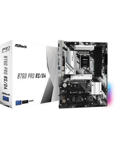 Материнская плата ASRock B760 PRO RS/D4, LGA1700, Intel B760, ATX