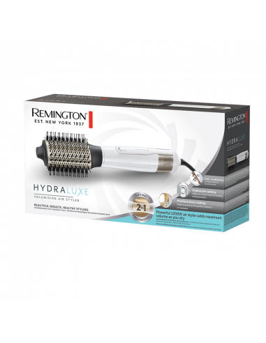 Фен-щётка Remington Hydraluxe AS8901, 1200Вт, Белый