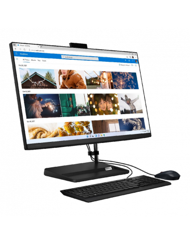 Моноблок Lenovo IdeaCentre 3 27ALC6, 27", AMD Ryzen 5 7430U, 16Гб/512Гб, Без ОС, Чёрный
