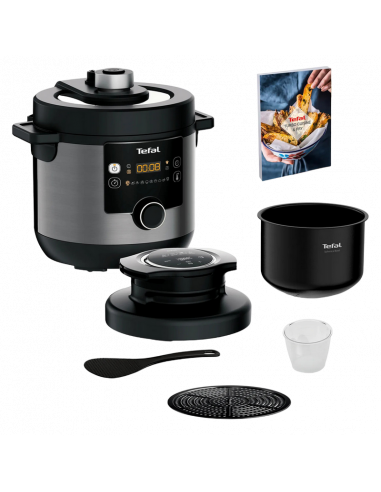 Мультиварка-скороварка Tefal CY778830, Чёрный | Нержавеющая сталь