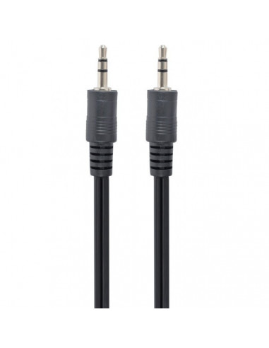 Аудиокабель Cablexpert CCA-404-10M, 3.5mm 3-pin (M) - 3.5mm 3-pin (M), 10м, Чёрный