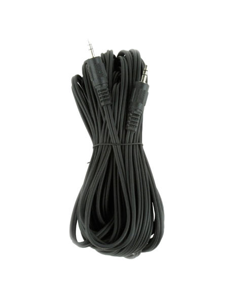 Аудиокабель Cablexpert CCA-404-10M, 3.5mm 3-pin (M) - 3.5mm 3-pin (M), 10м, Чёрный