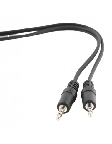 Аудиокабель Cablexpert CCA-404-10M, 3.5mm 3-pin (M) - 3.5mm 3-pin (M), 10м, Чёрный