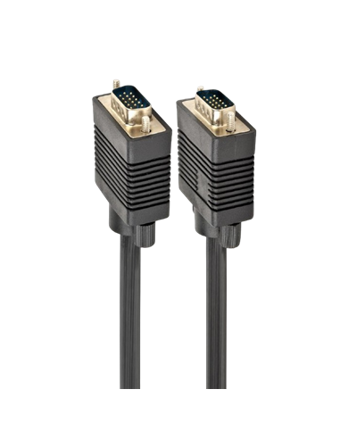 Видео кабель Cablexpert CC-PPVGA-10M-B, VGA D-Sub (M) - VGA D-Sub (M), 10м, Чёрный