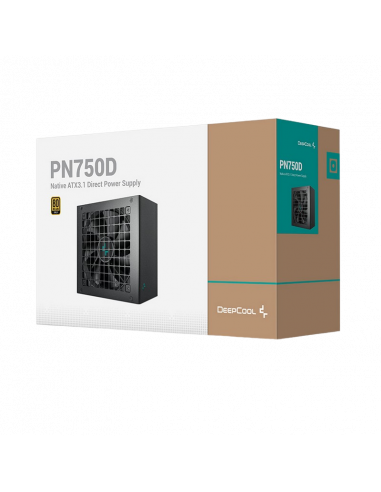 Блок питания для компьютеров Deepcool PN750D, 750Вт, ATX, Немодульный