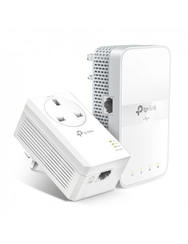 Wi-Fi + Powerline адаптер TP-LINK TL-WPA7617 KIT, AV1000, 1000 Мбит/с, Белый