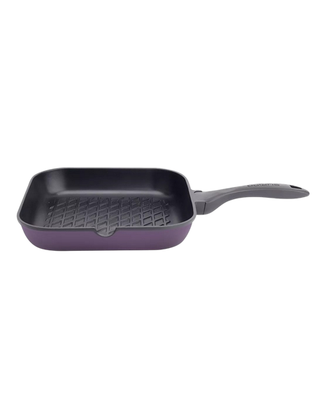 Tigaie-grill Polaris ECO collection-28G, 28cm, Violet