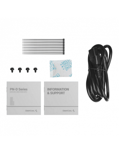 Блок питания для компьютеров Deepcool PN750D, 750Вт, ATX, Немодульный
