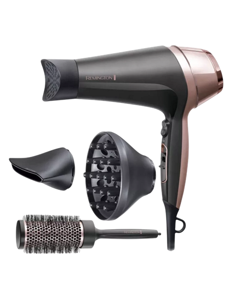 Uscător de păr Remington D5706, 2200W, Negru